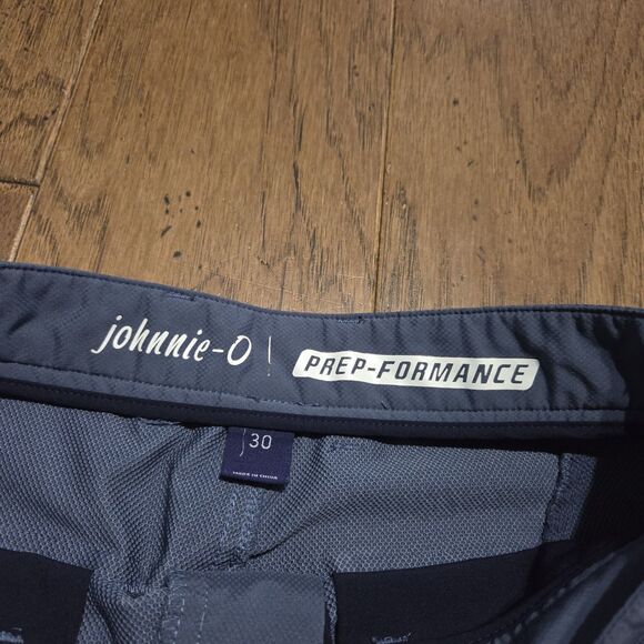 Johnnie O Shorts Mens 30 Navy Blue Prep-Formance Performance Golf Chino Casual - Picture 3 of 8